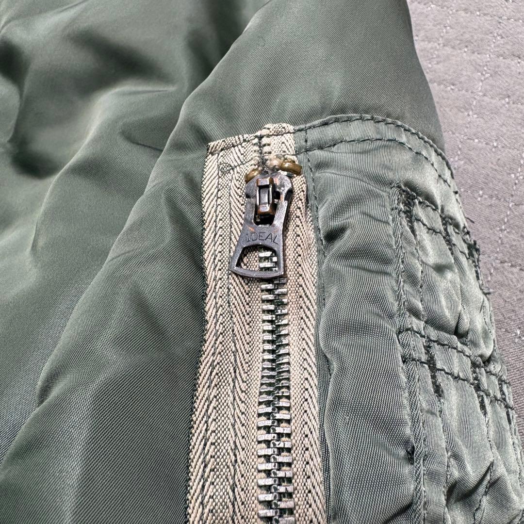 90s MA-1 ALPHA フライトJKT MIL-J-82790E USA製