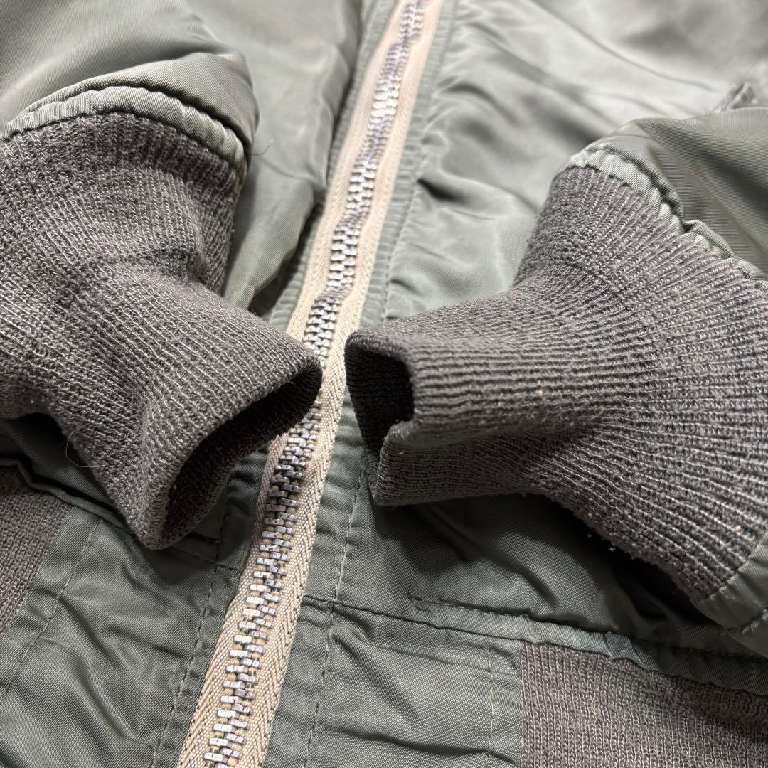 90s MA-1 ALPHA フライトJKT MIL-J-82790E USA製