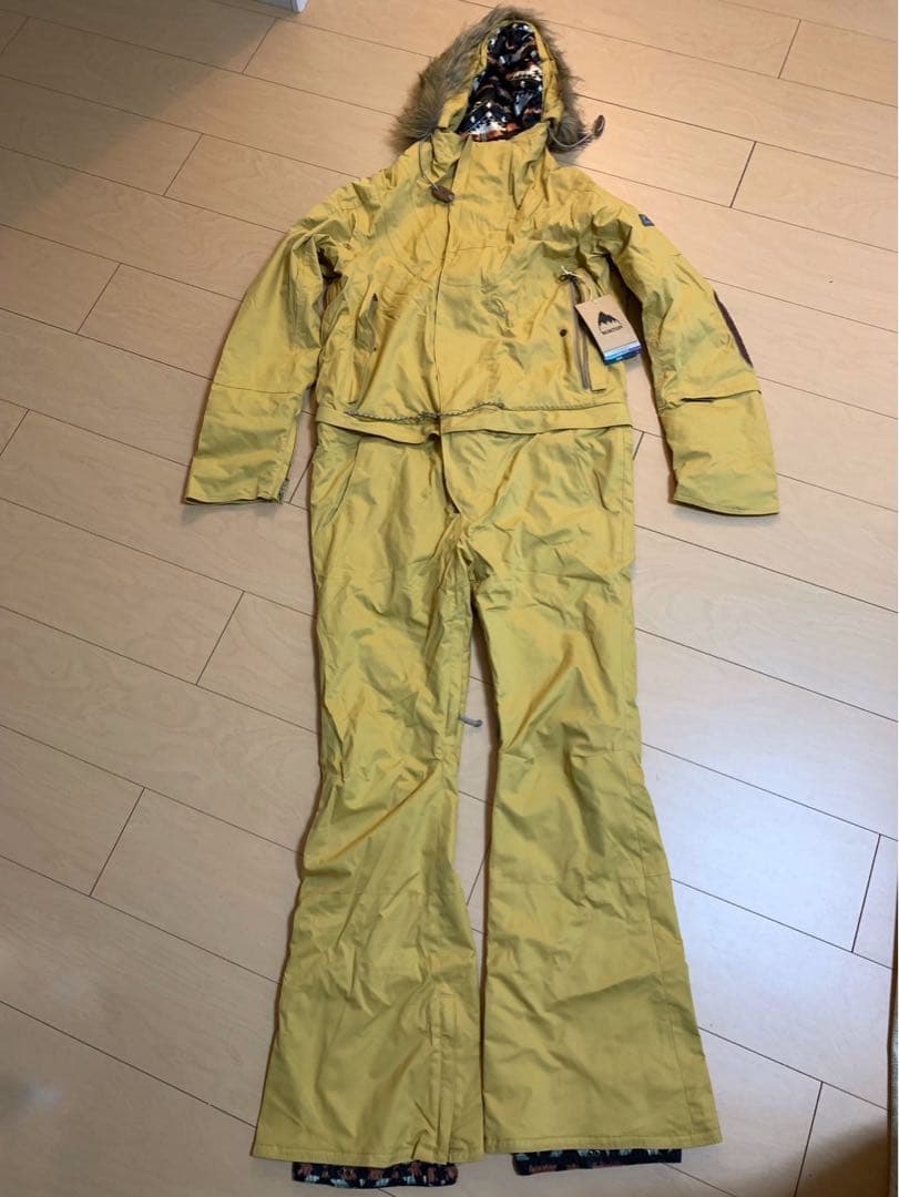 イエロースノーボードウェア上下セット