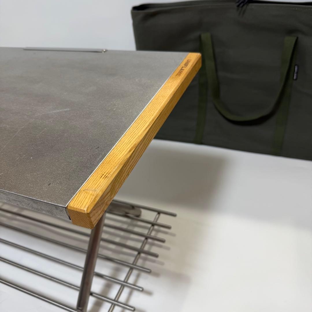 ユニフレーム 焚き火テーブル2個&レッグラック&専用トートセット