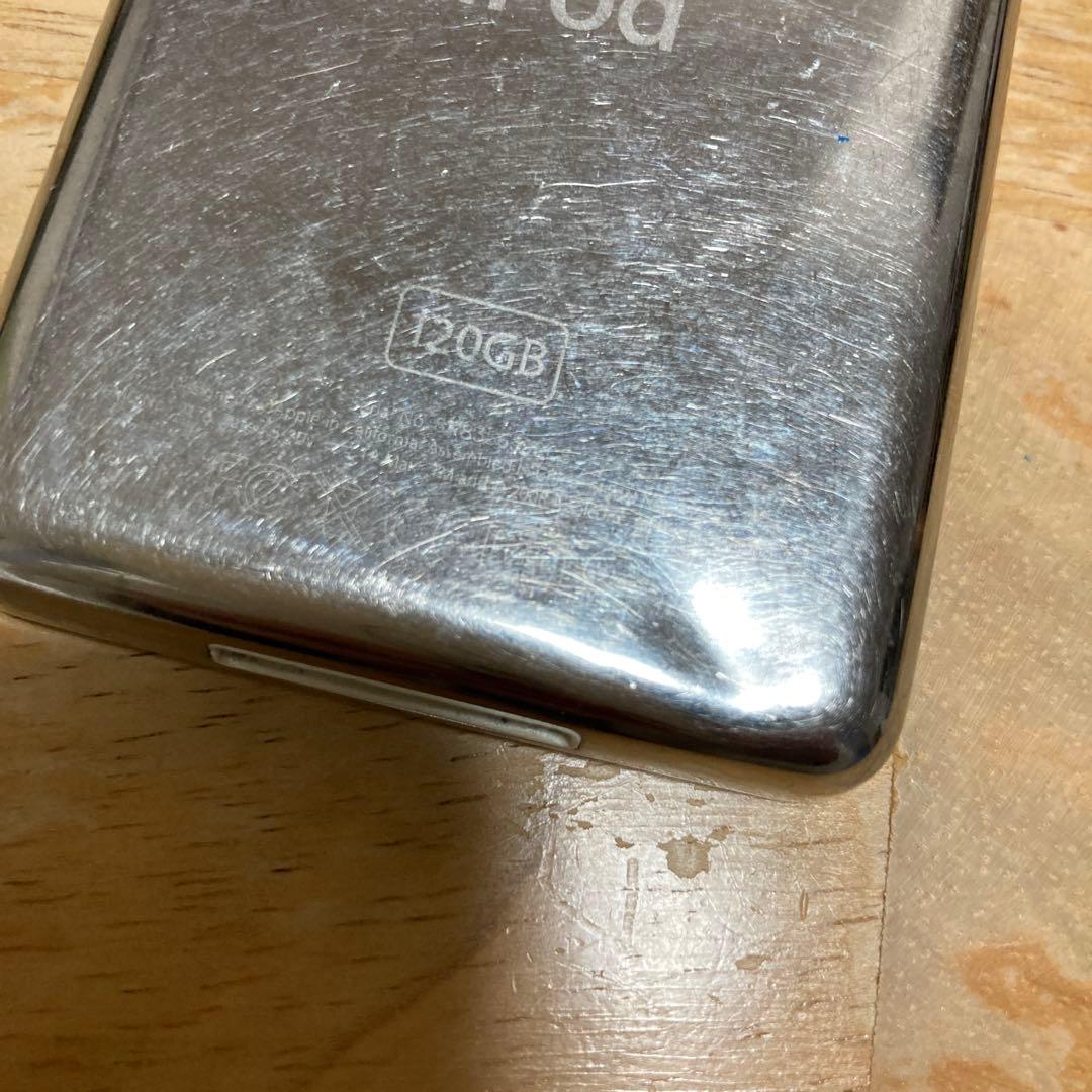 ジャンク　Apple iPod Classic 120GB ケーブルおまけ