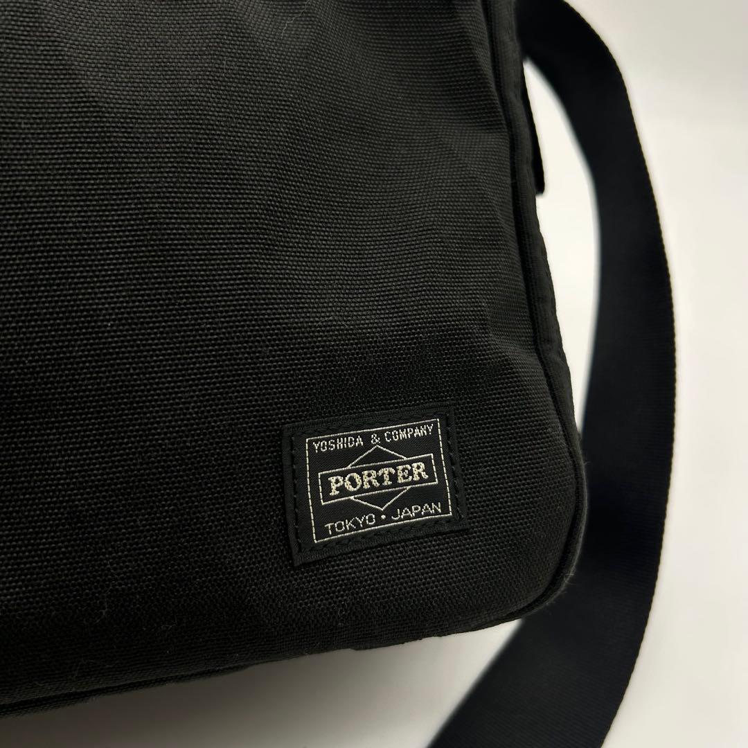 未使用級　PORTER　ポーター　ハイブリッド　ショルダーバッグ　A4　斜め掛け
