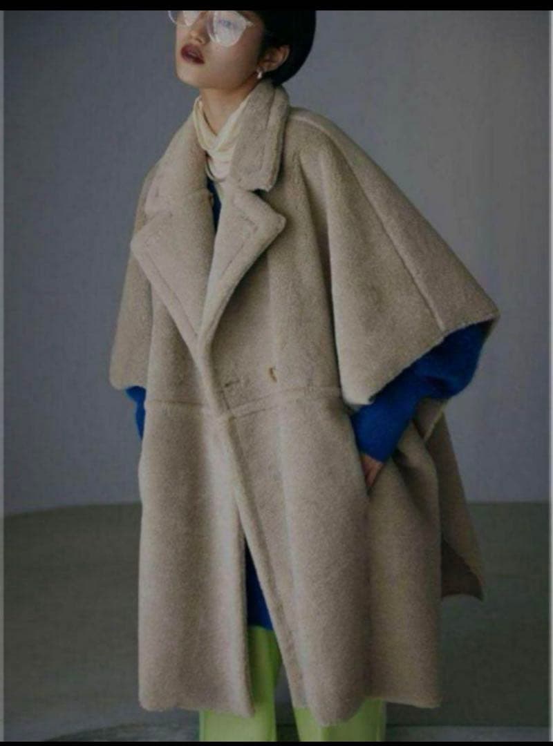 10/19限定値下げameri REVERSIBLE BOAPONCHOCOAT