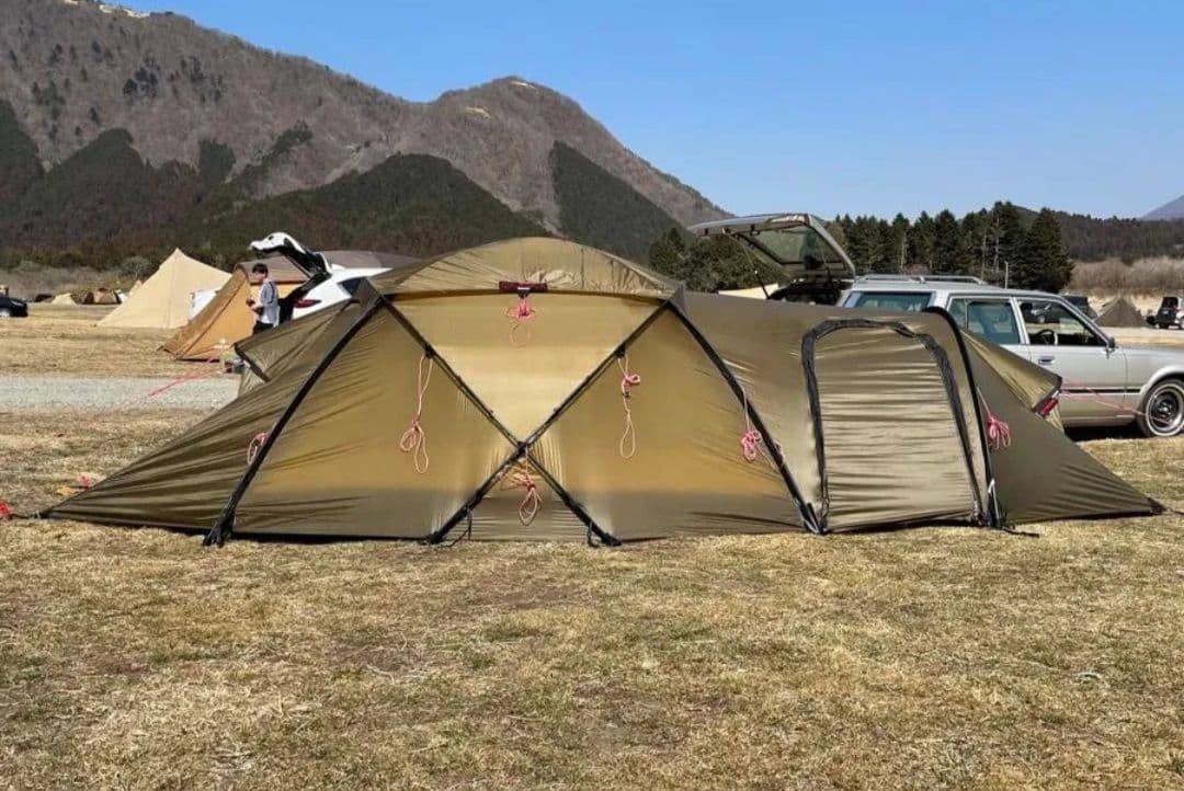 HILLEBERG SAITARIS サンド フットプリント付き