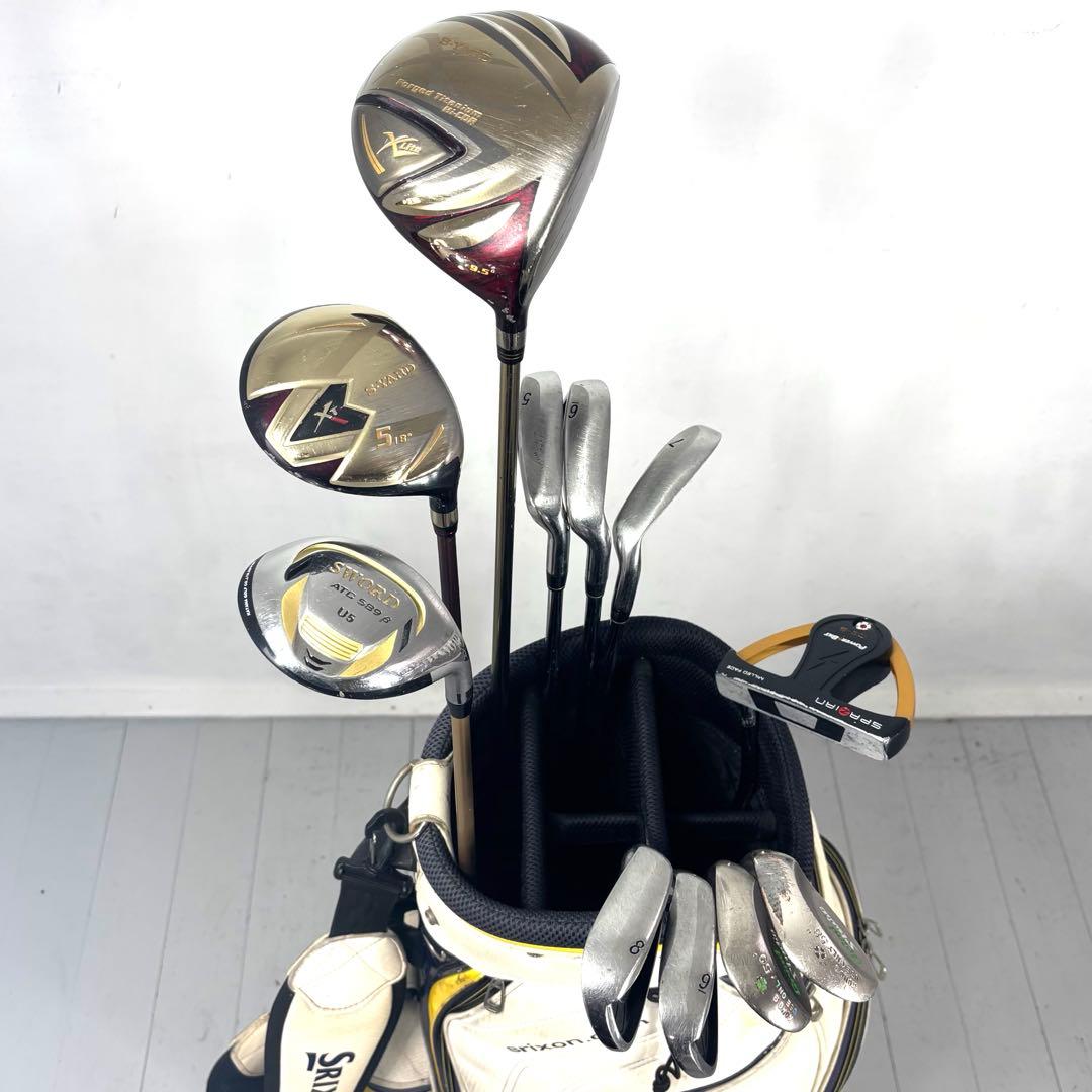 本格派 メンズゴルフクラブ 11本 フルセット ゴルフセット お試しセット