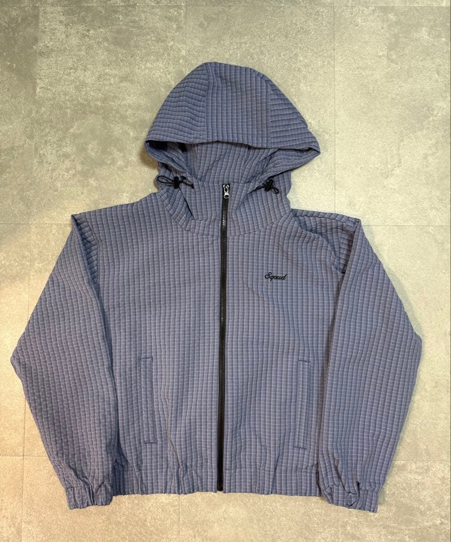 メンズウェア Sqoud Grid Cropped Jacket blue