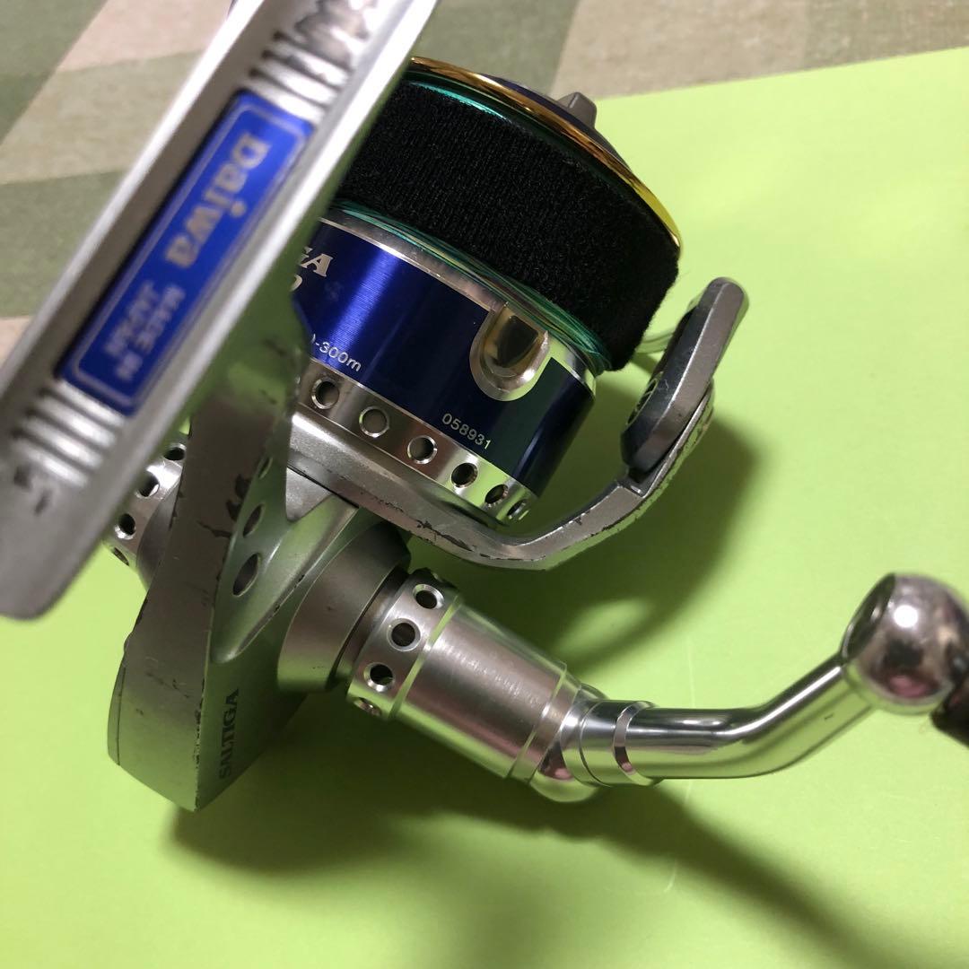 ダイワ　DAIWA ソルティガＺ4500 替えスプール付　リール　中古品