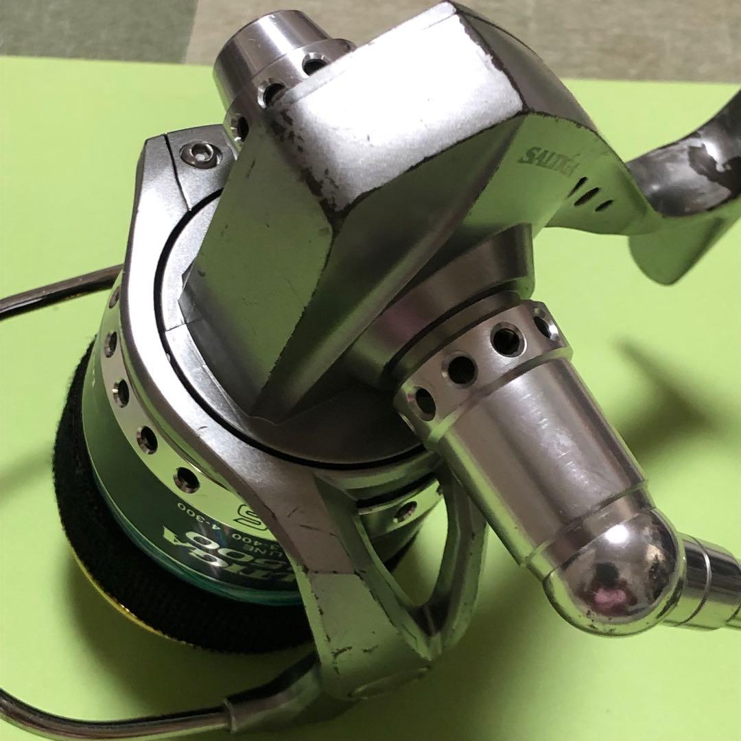 ダイワ　DAIWA ソルティガＺ4500 替えスプール付　リール　中古品