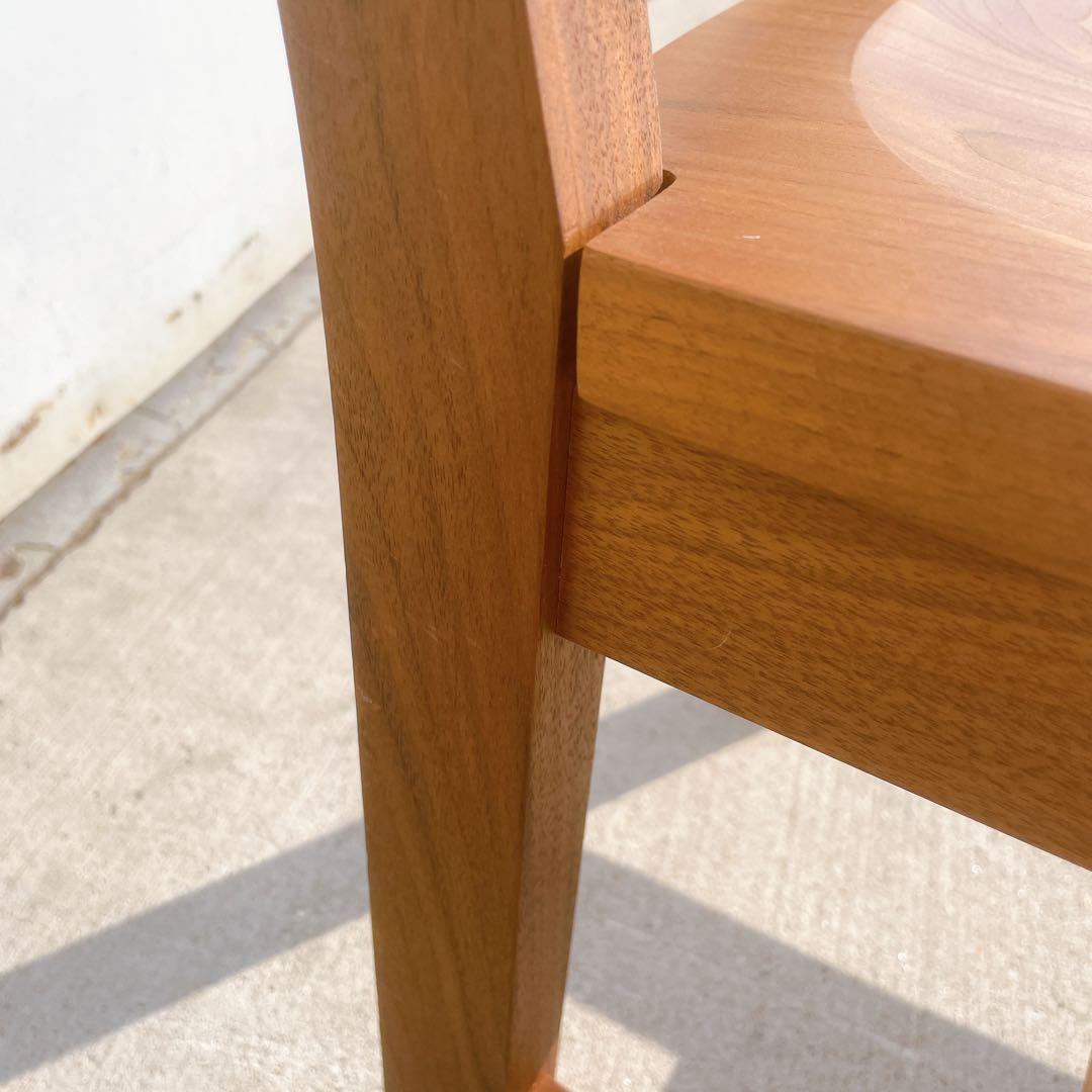 【美品】柏木工 DOLCI ドルチ 木製ダイニングチェア 無垢材 チェリー材