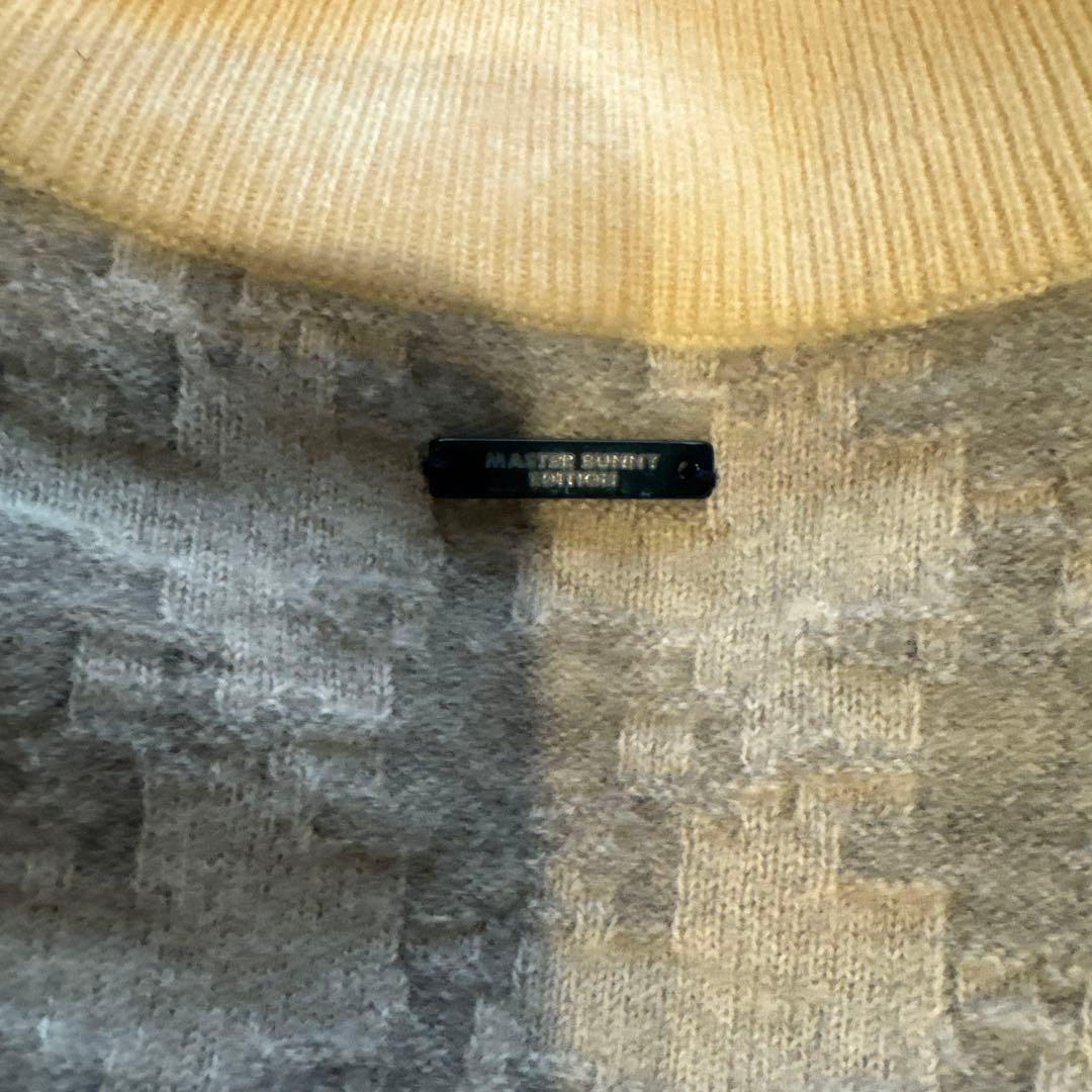 マスターバニー　メンズ6 毛100% 美品