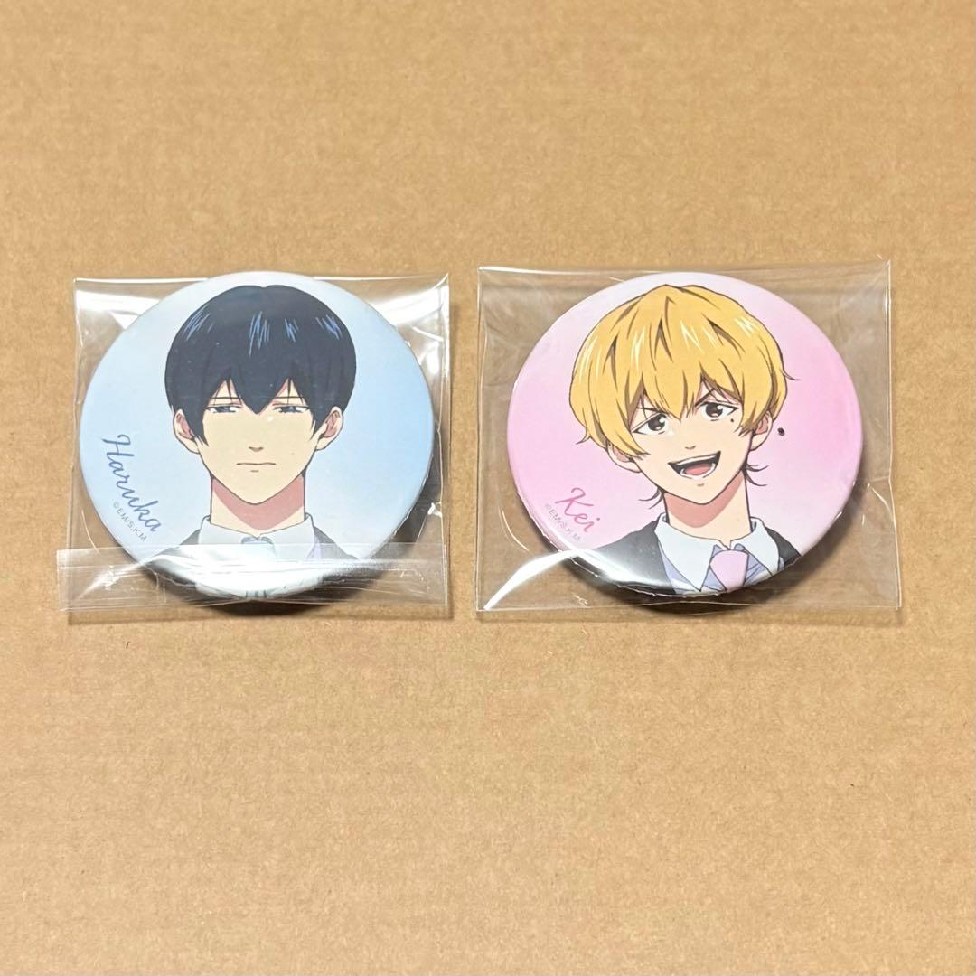 ファン感謝デー 缶バッジ 清峰葉流火 要圭 清峰 要 天才バッテリー