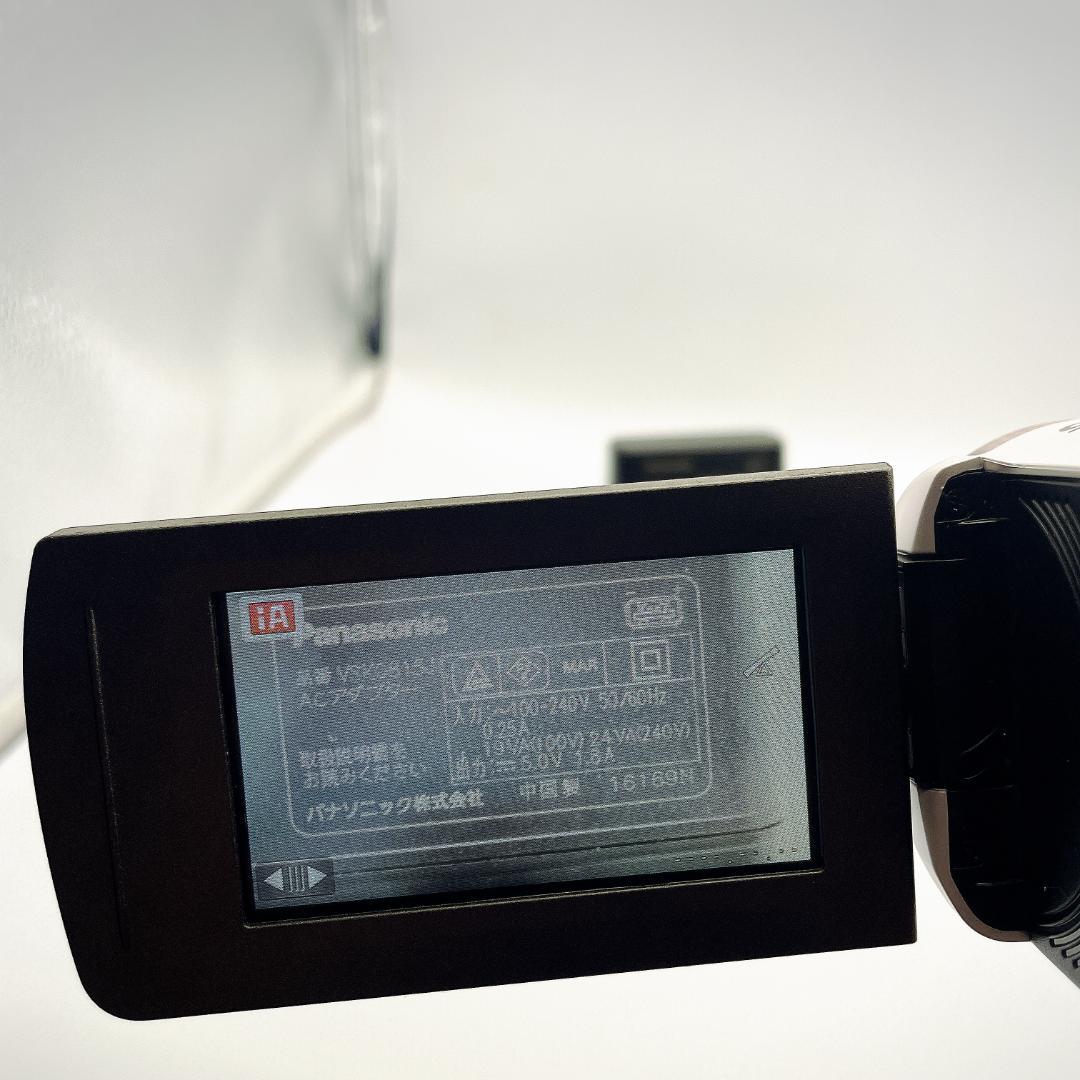 【ほぼ未使用】Panasonic デジタルビデオカメラ HC-V480MS