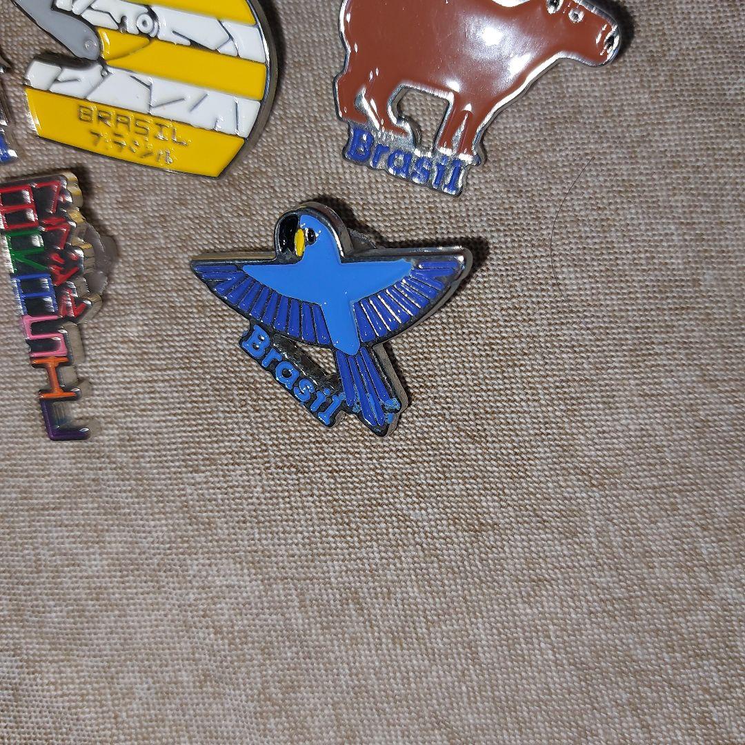 【プロフご一読】ゆき専用 ブラジル館 ピン \"2セット\" 非売品 大阪関西万博