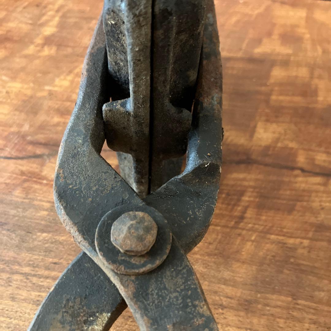 焼き型 昭和レトロ 鋳物バナナカステラ 人形焼