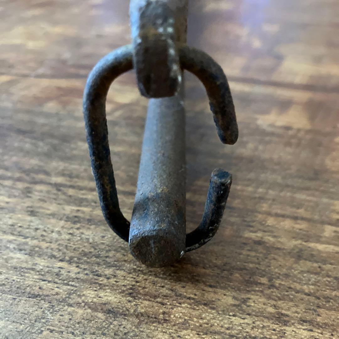 焼き型 昭和レトロ 鋳物バナナカステラ 人形焼