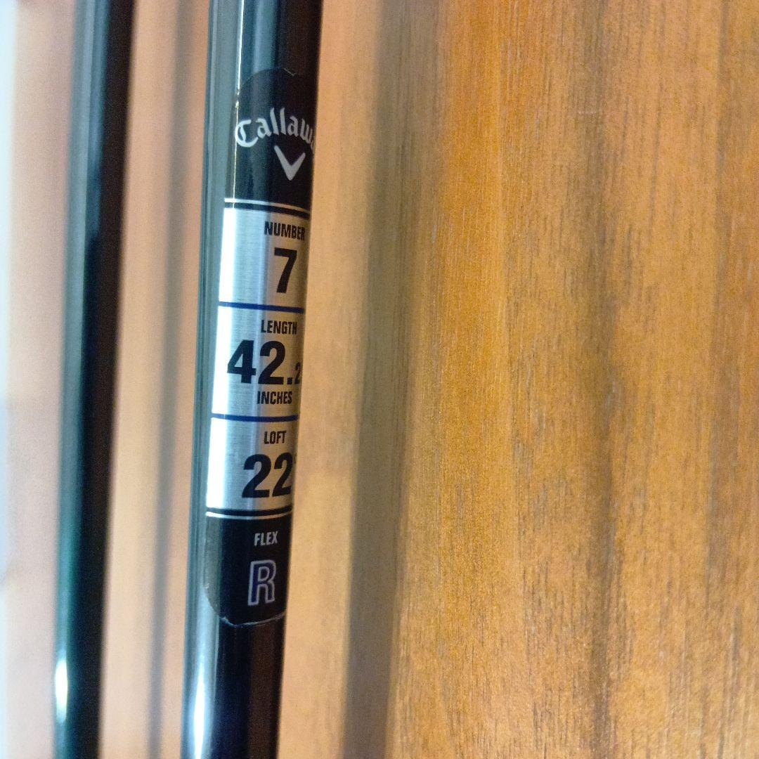 Callaway ５番７番9番ウッドの3本セット 42.7インチ Rフレックス