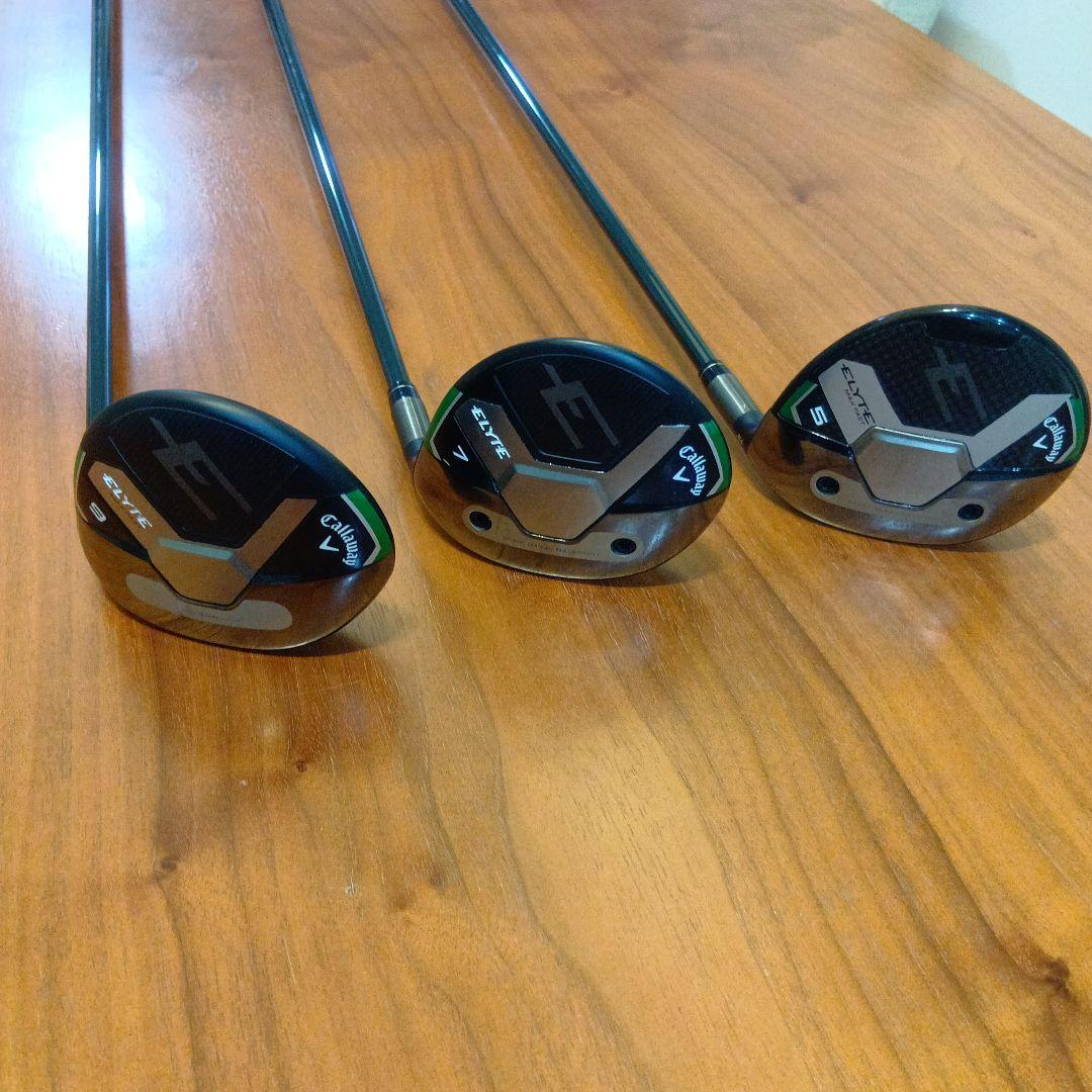 Callaway ５番７番9番ウッドの3本セット 42.7インチ Rフレックス
