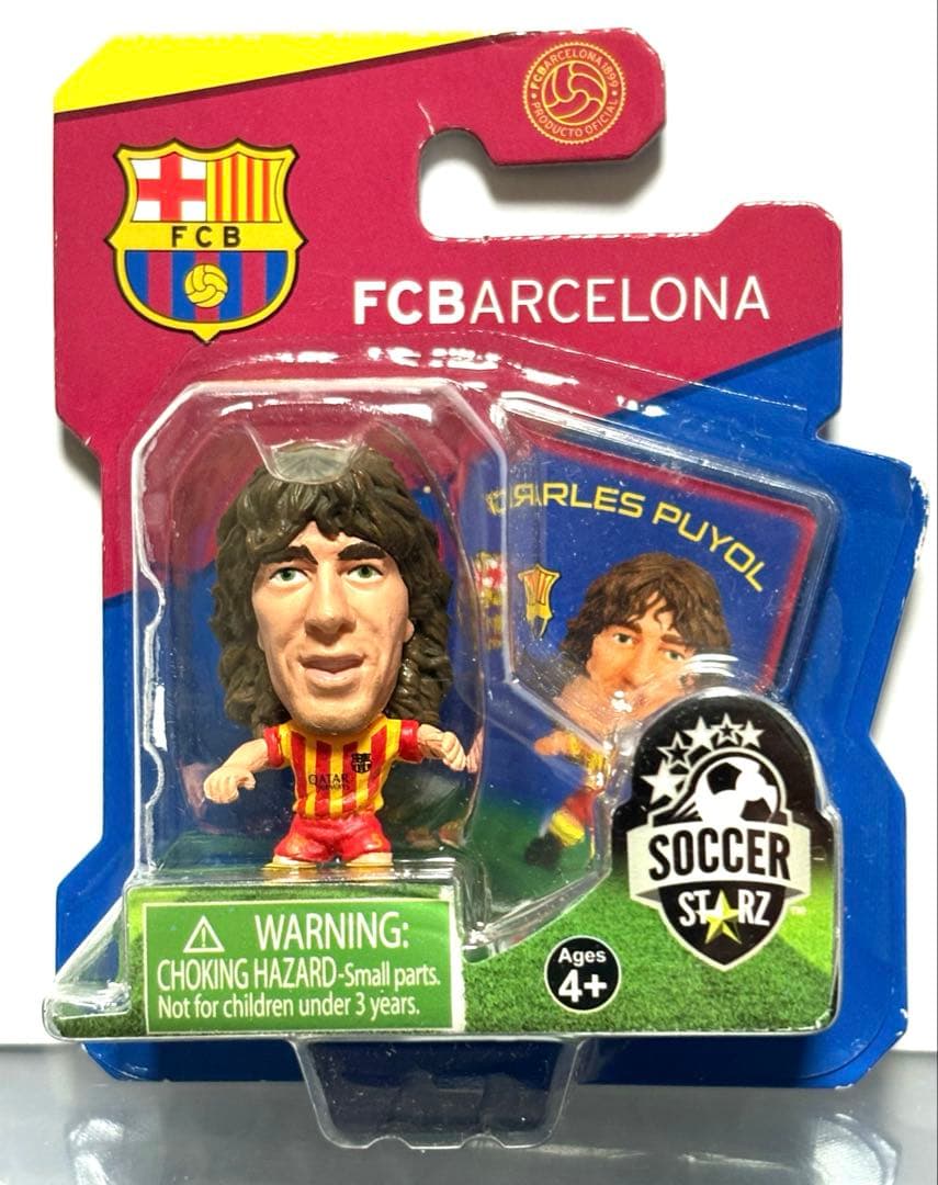 激レア【サッカースターズ 限定生産】プジョル バルセロナ アウェイ 美
