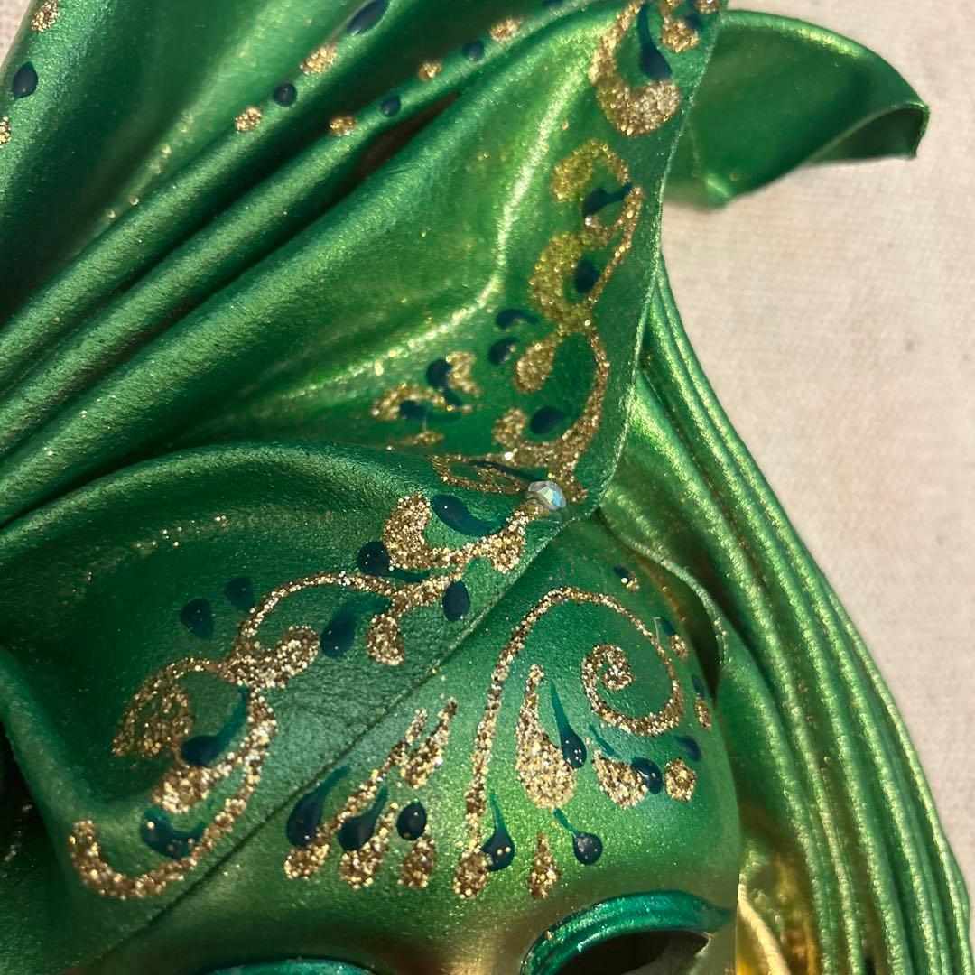 ムラーノ製 ベネチアングラス高級イタリア 壁飾り ベネチアンマスク