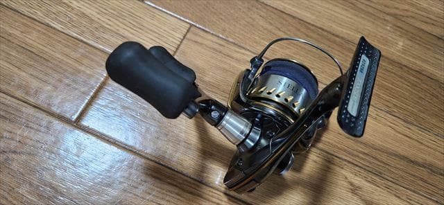 シマノ_04ステラ2000SDH_04ステラ2500スプール交換カスタム品