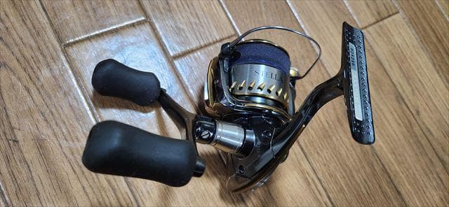 シマノ_04ステラ2000SDH_04ステラ2500スプール交換カスタム品