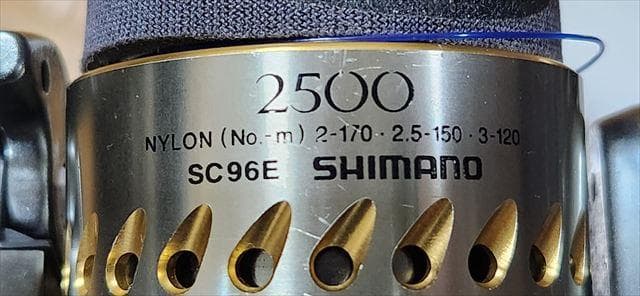 シマノ_04ステラ2000SDH_04ステラ2500スプール交換カスタム品