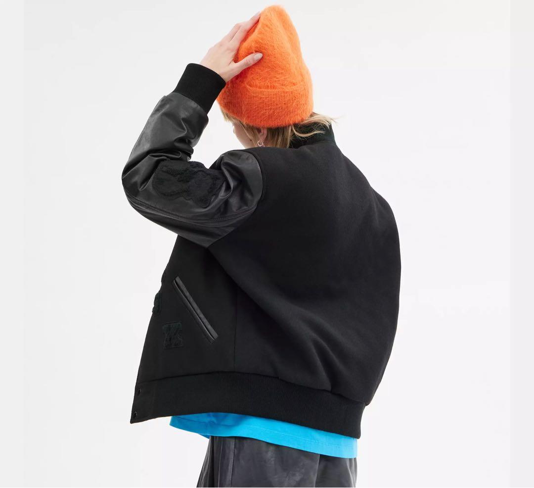 定価10万　LIL NAS X COACH ジャケット 袖レザー スタジャン