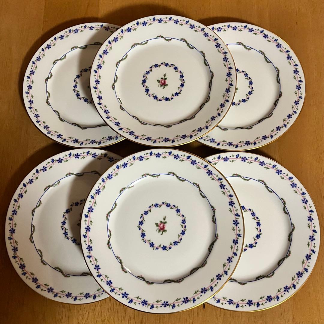 北海道から発送】希少品 レイノー・リモージュ☆ブルーエ 矢車菊