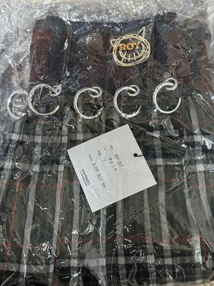 ROY reflect overjoy プリーツチェックスカート LiSA