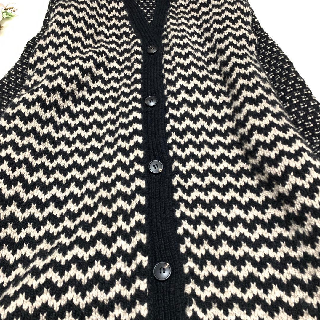 ★未使用級　マックスマーラ❤︎最高級白タグ　ロングニットカーディガン❤︎カシミヤ❤︎