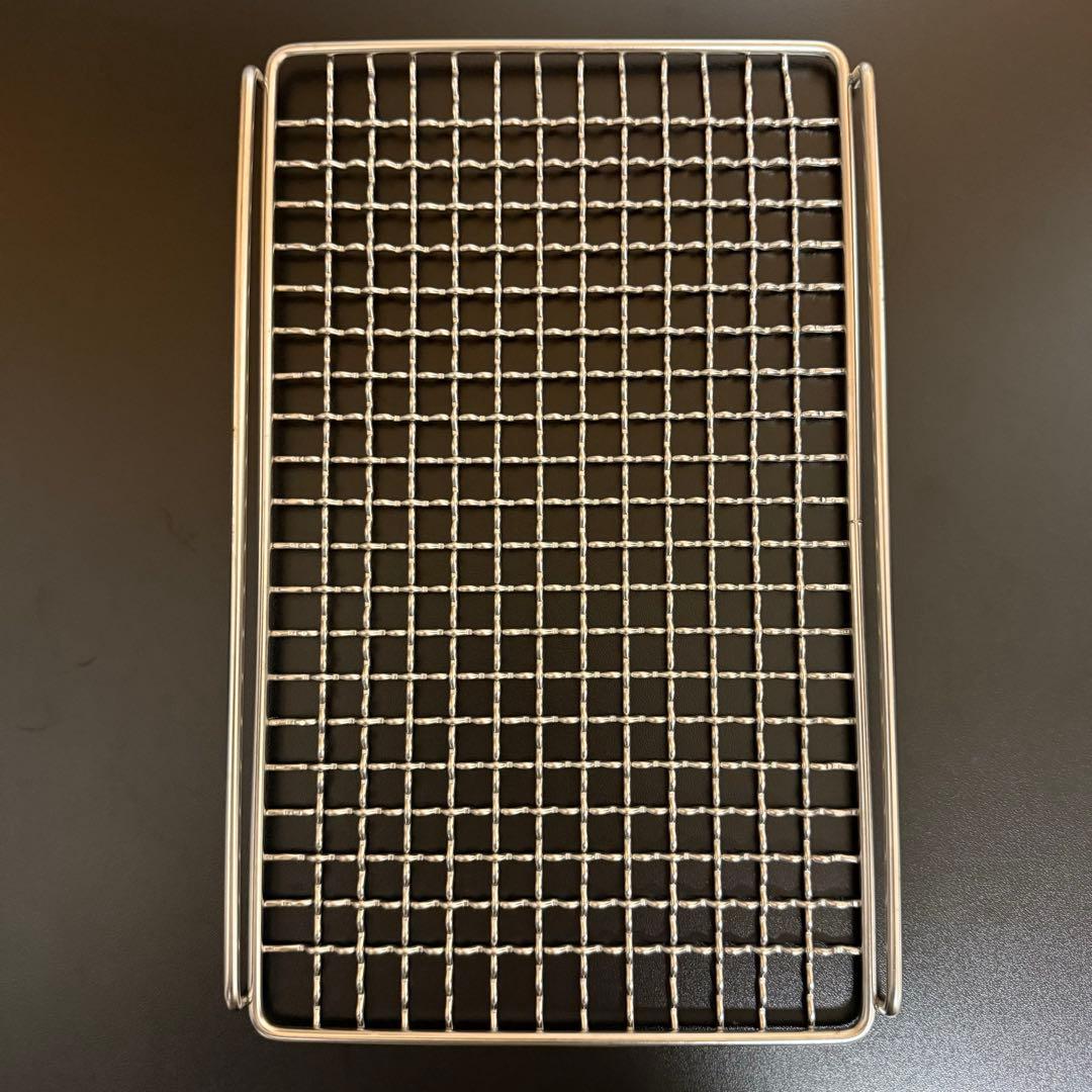 スノーピーク 【廃盤】グリルネットハーフ 2枚　焼アミステンハーフPro.