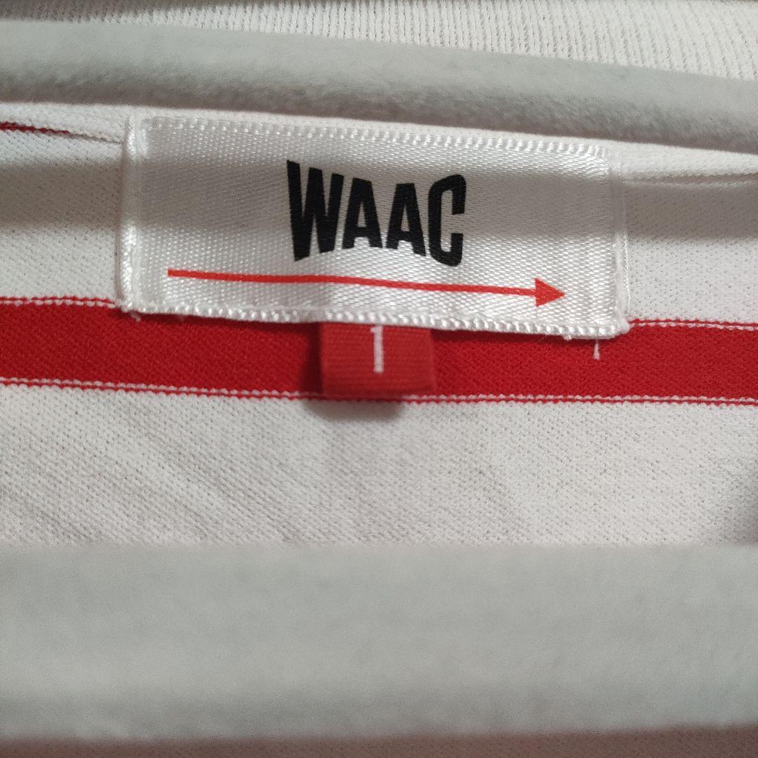 WAAC ワック ハローキティ コラボ ボーダー ニットベスト ゴルフウェア