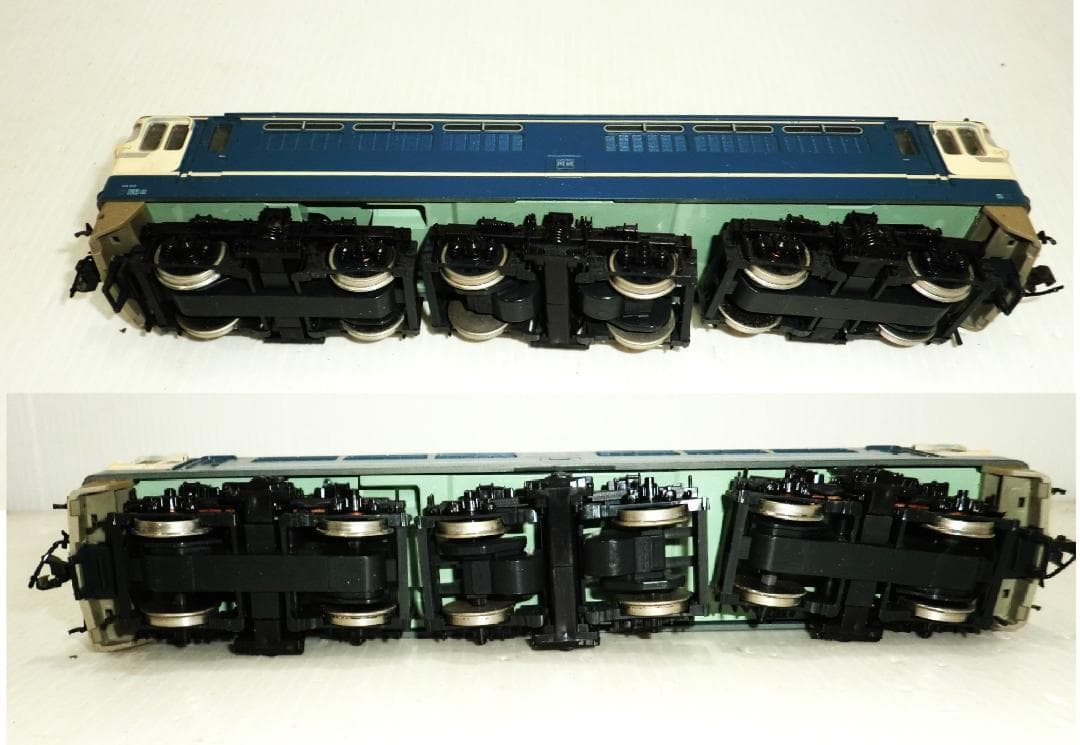 KATO C56形蒸気機関車とEF65形電気機関車 外観ジャンク