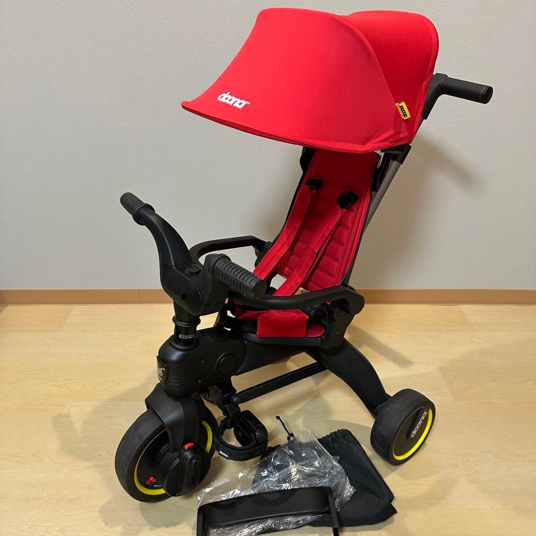 【世界最小折りたたみ三輪車】doona リキトライク　レッド