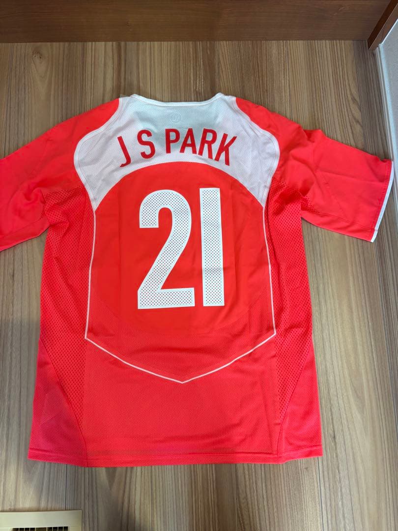 Nike サッカーユニフォーム J S PARK 21 パクチソン 朴智星