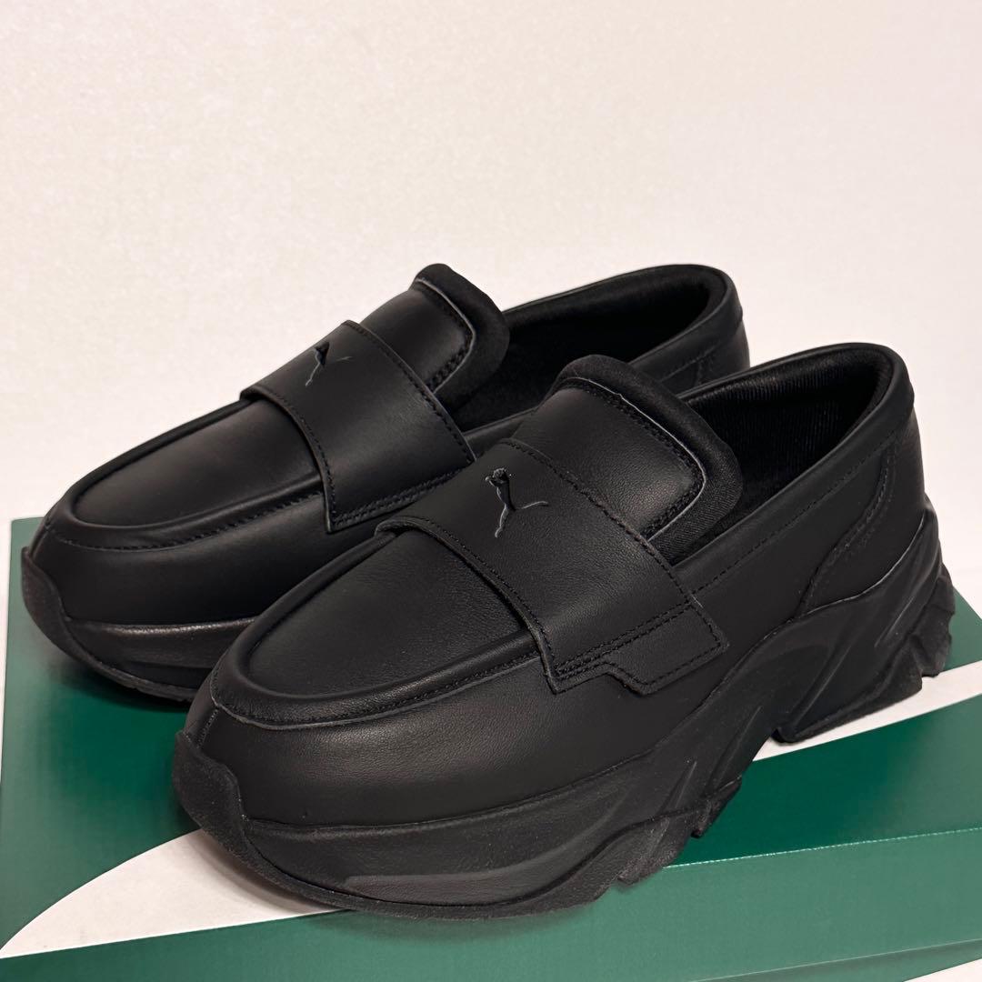 ★1回のみ数時間使用★ PUMA ウィメンズ ローファー 24.5cm 箱付き