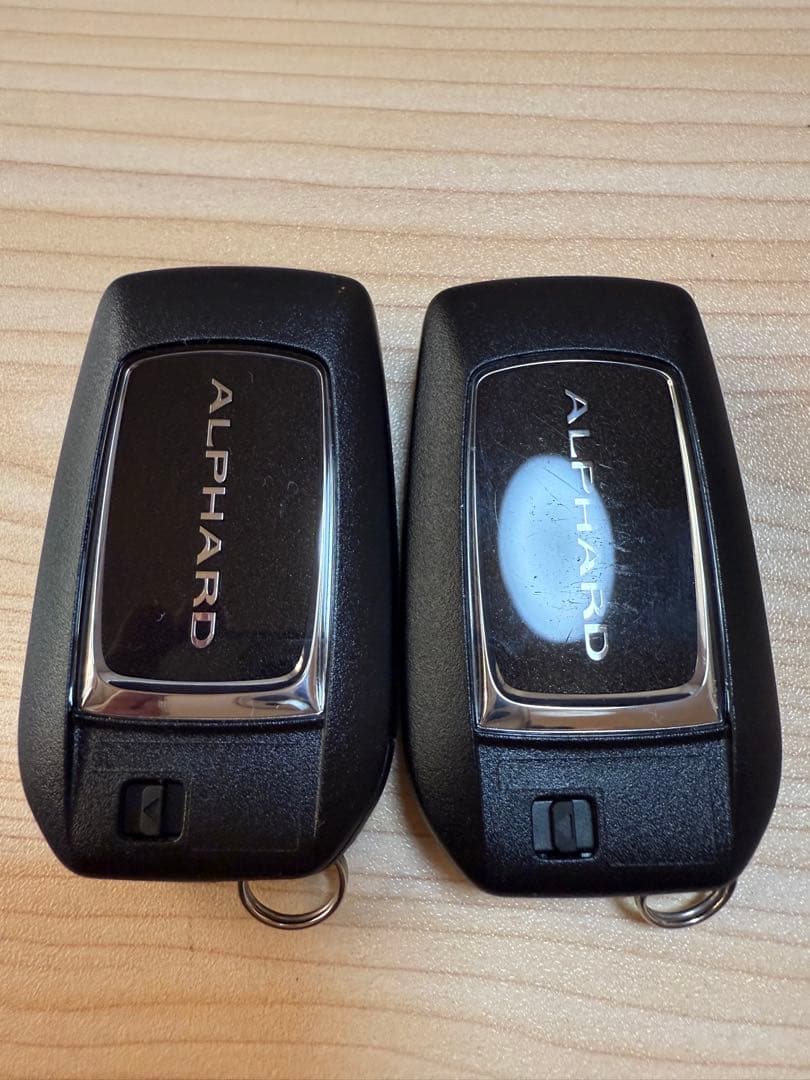 トヨタ純正 アルファード スマートキー (6ボタン) 2個 送料込み www