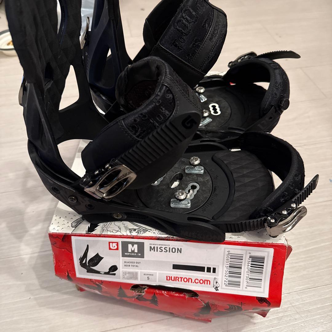 Burton Mission ビンディング M ブラック