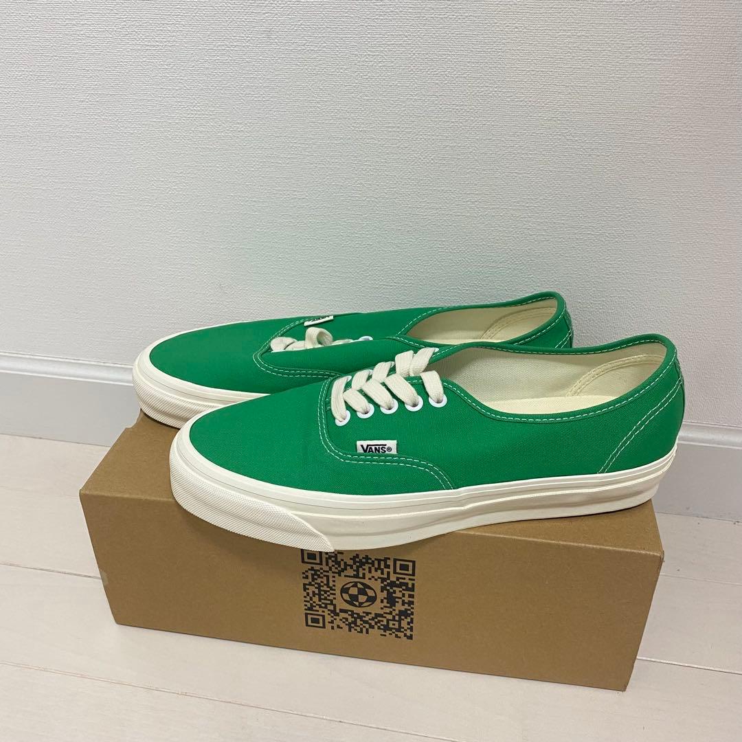 新品 vans バンズReissue 44 DXオーセンティック グリーン 28