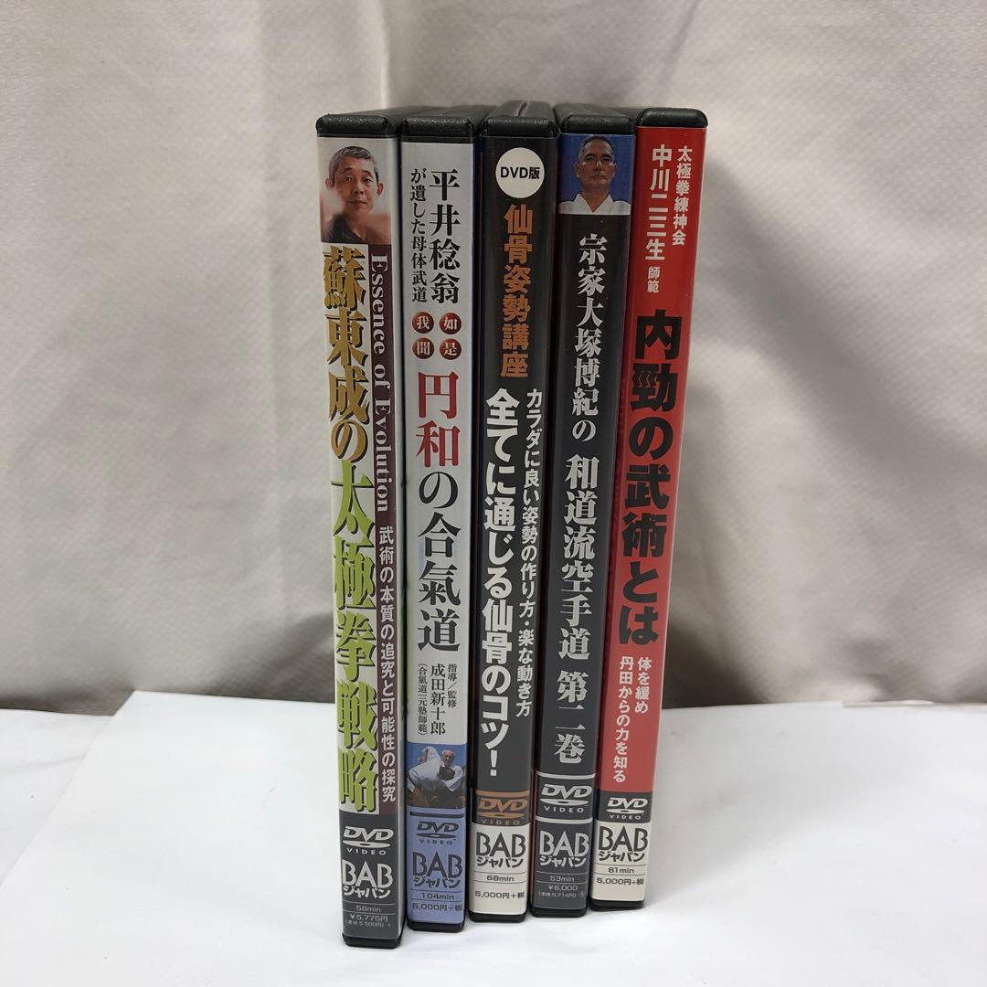 RBK030 武道 DVD 5本セット