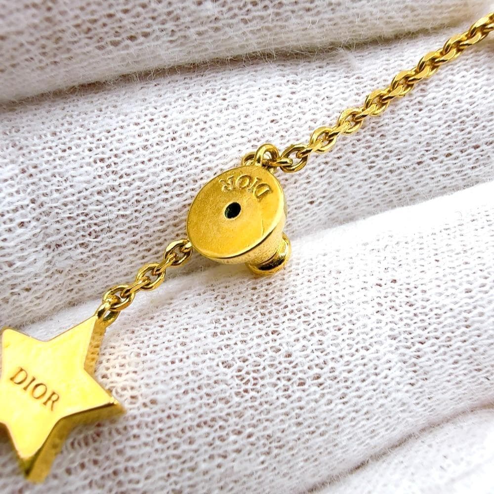 ◇クリスチャンディオール◇ラインストーン/CDロゴ/ピアス/ゴールド/ブランド