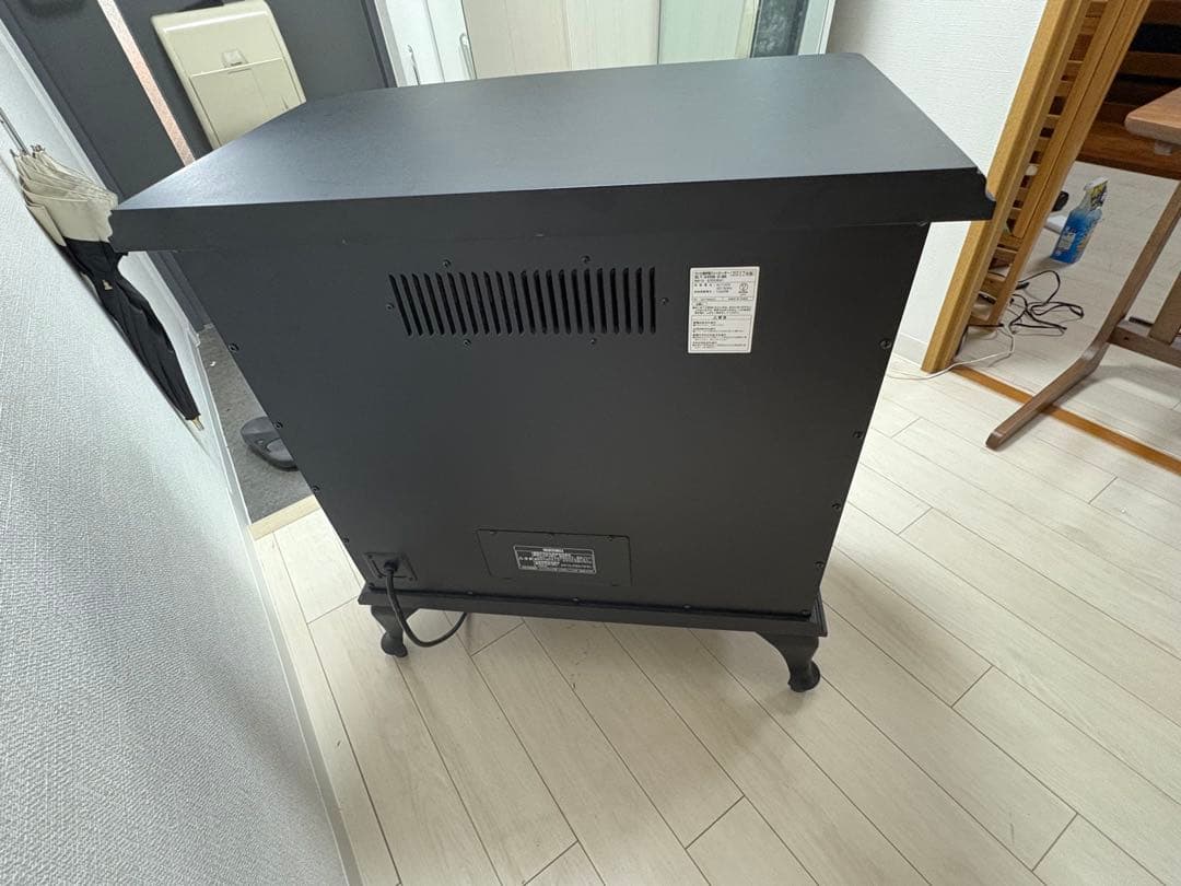 ニトリ ワイド暖炉型ファンヒーター　BLT-999B-3-BK