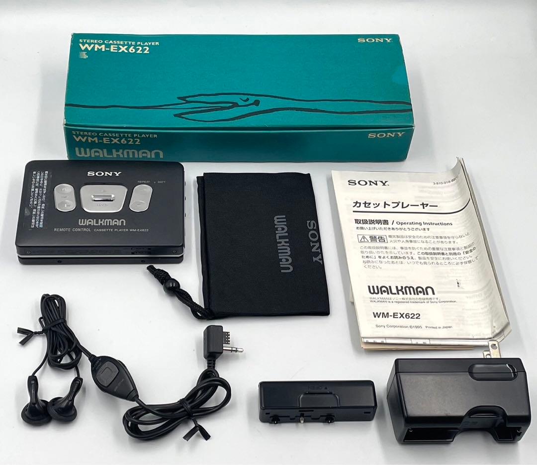 ジャンク　外観極美品　新品級　SONY WM-EX622 カセットプレーヤー