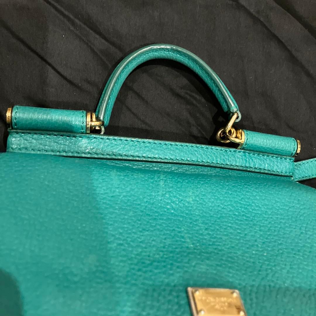 ドルバガ　グリーン　リュック　リアルレザー　袋付き