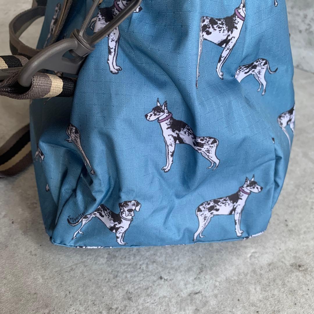 レア 完売品 LeSportsac 犬プリント ボストンバッグ 風間ゆみえ - メルカリ
