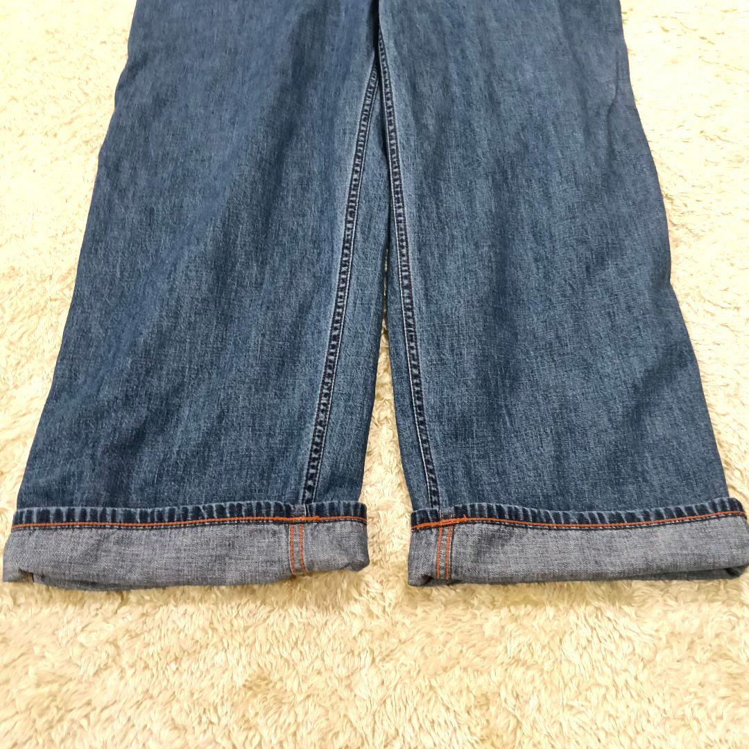 ♦最終♦新品タグ付き 157×woadblue デッキオーバーオール 24AW