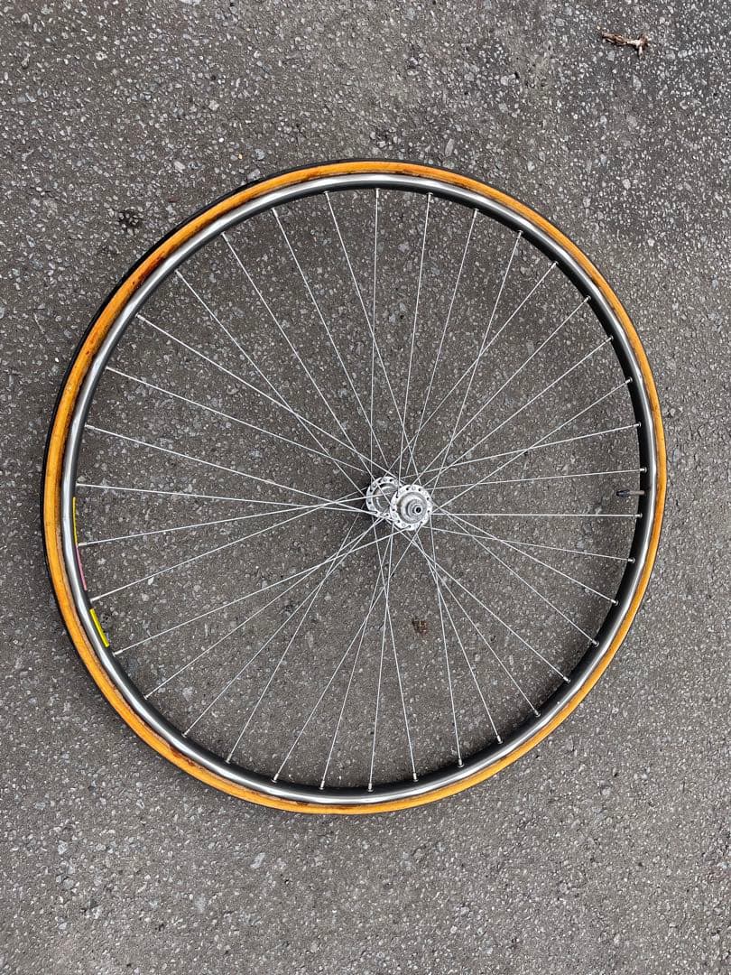 中古　MAVIC DURAACEハブ　チューブラホイール前後セット