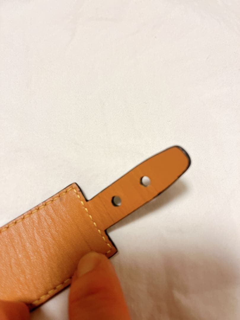 【美品/箱付き】ロエベ　レザーブレスレット　アナグラム　ブラック　黒