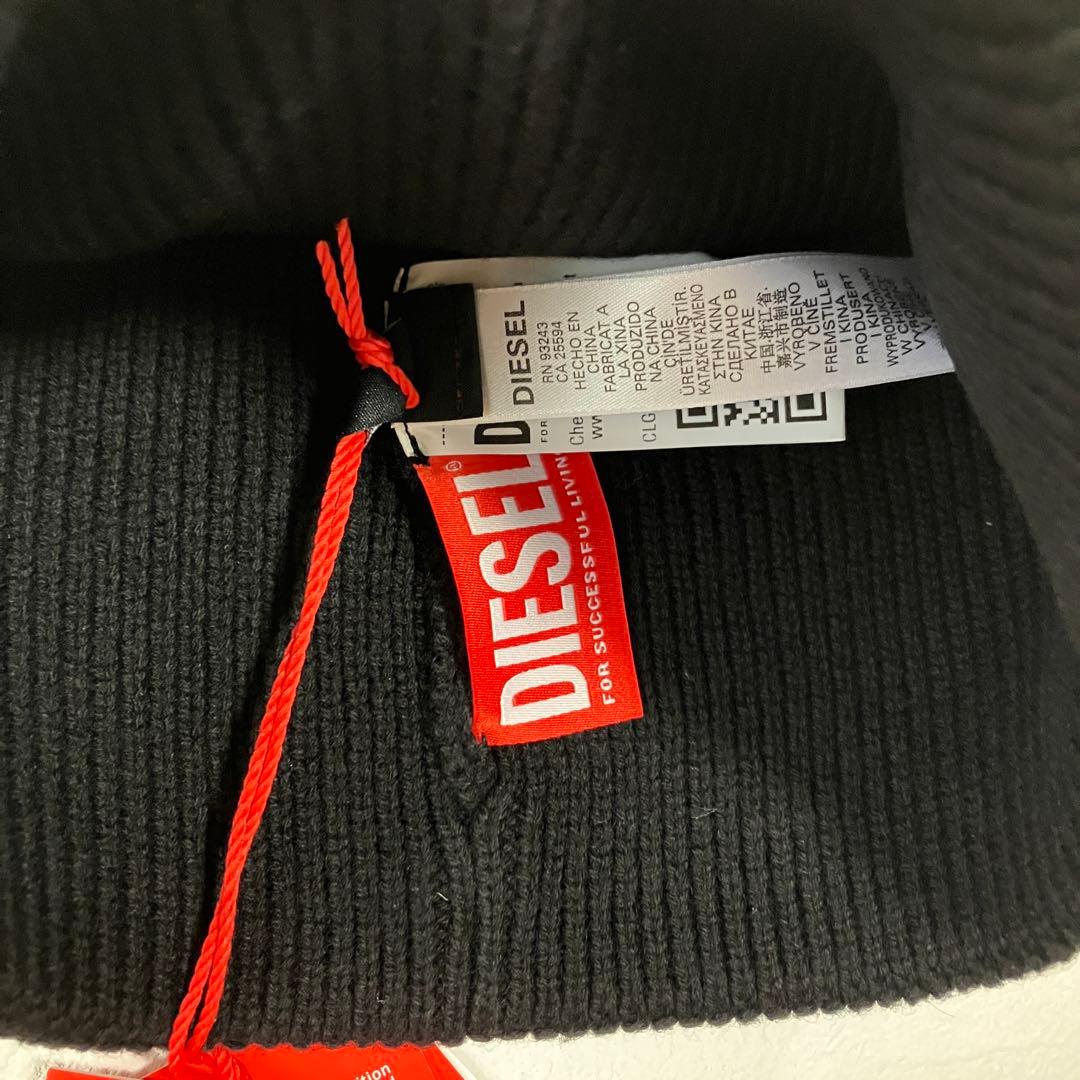 DIESEL ウール ニット帽 ビーニー ディーゼル