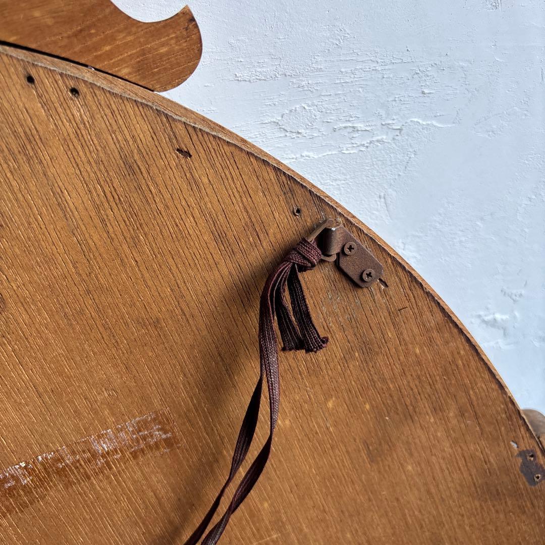 アンティーク ウォールミラー 昭和レトロ 古道具 彫刻 ビンテージ 鏡